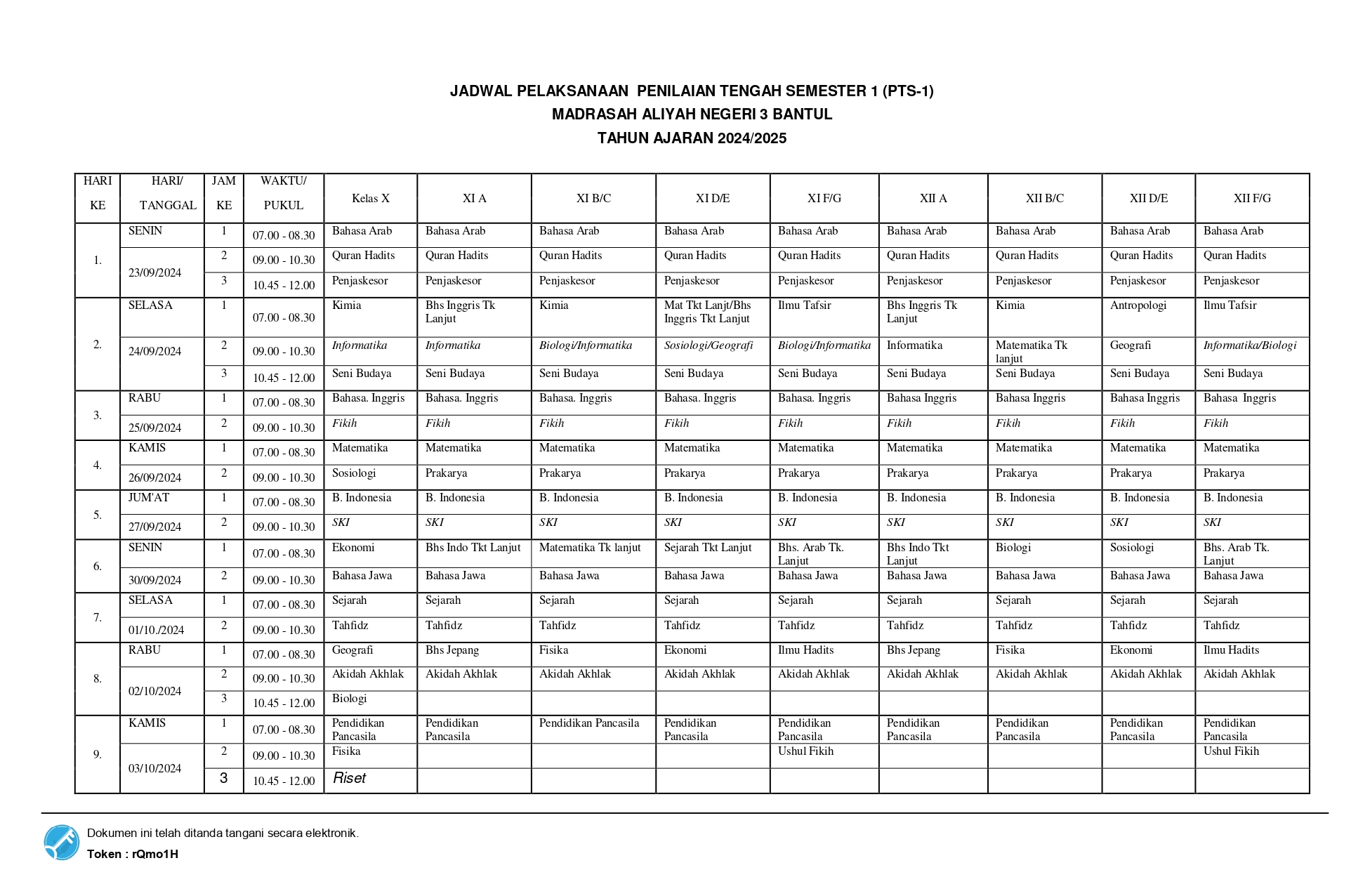 jadwal pts