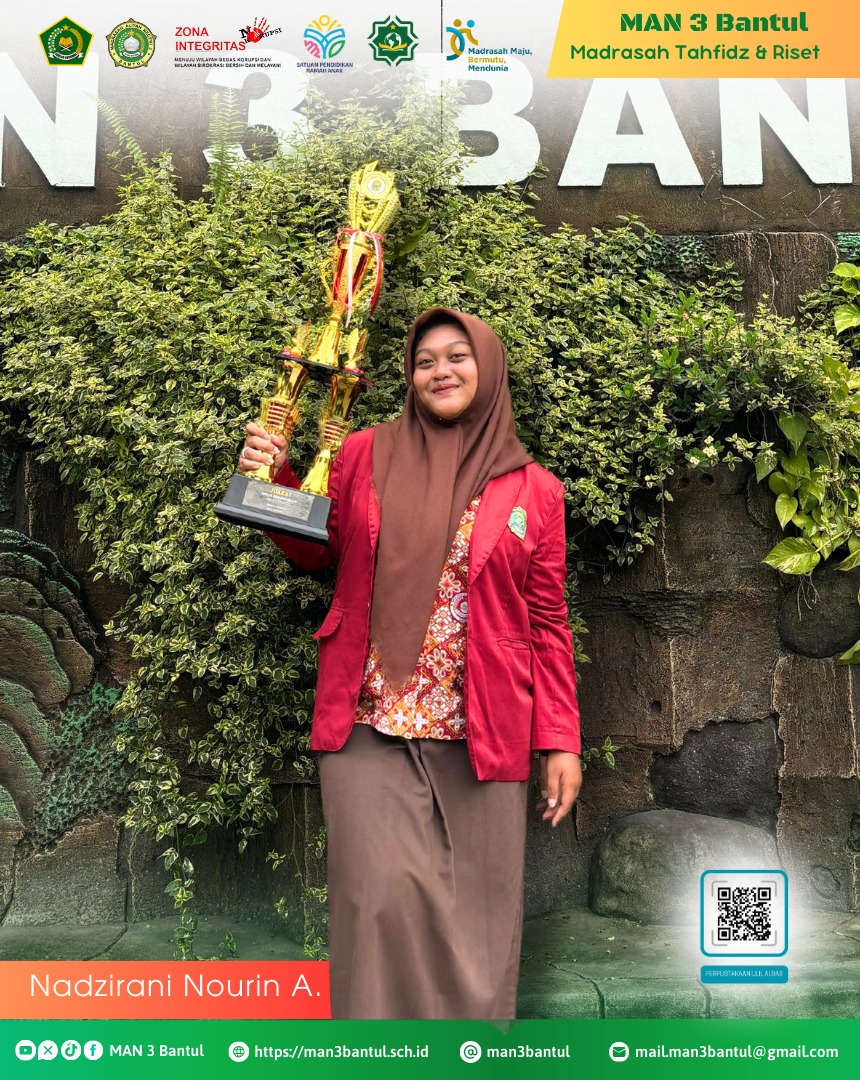 Nadzirani Nourin Aulia, Juara I Lomba Orasi Kebangsaan Kesbangpol Kabupaten Bantul