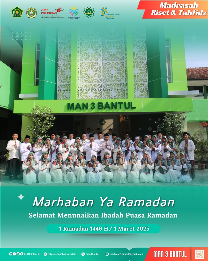 Selamat menunaikan ibadah puasa Ramadan 1446 H