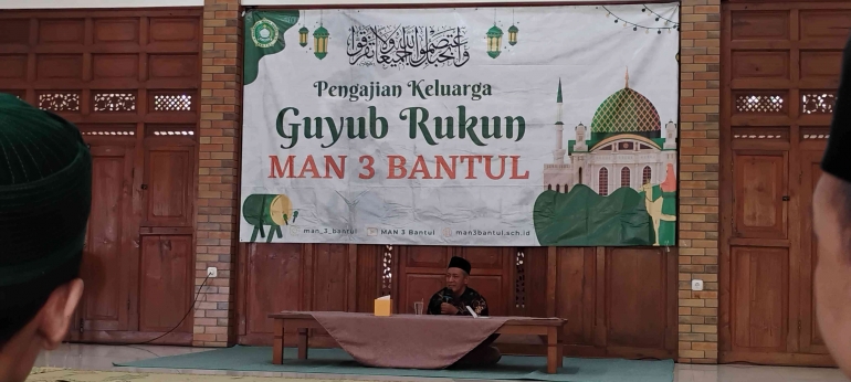 MAN 3 Bantul Adakan Pengajian Keluarga Guyub Rukun